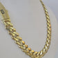 Real 10K Royal Monaco Chain Box Clasp 13mm Gold Necklace 10Kt 24" Genuine