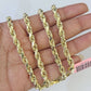 14k Real Rope Chain Yellow Gold 6mm 18"-28" Inch Men Women Genuine Necklace