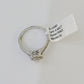 REAL 14k White Gold Diamond Ring Ladies Wedding Engagement Genuine