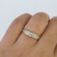 REAL 10k Diamond Ring Ladies Men Trio SET Wedding Engagement Genuine Yellow Gold