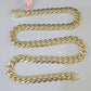 Real 14k Royal Monaco Link Chain 10mm 20-26 inches Yellow Gold Genuine