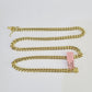 Real 14K Miami Cuban Link Chain Necklace Yellow Gold 22 inch 6mm Mens Hollow