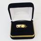 Real 10k Yellow Gold Ring Band Wedding Engagement Size 10 Men Ring