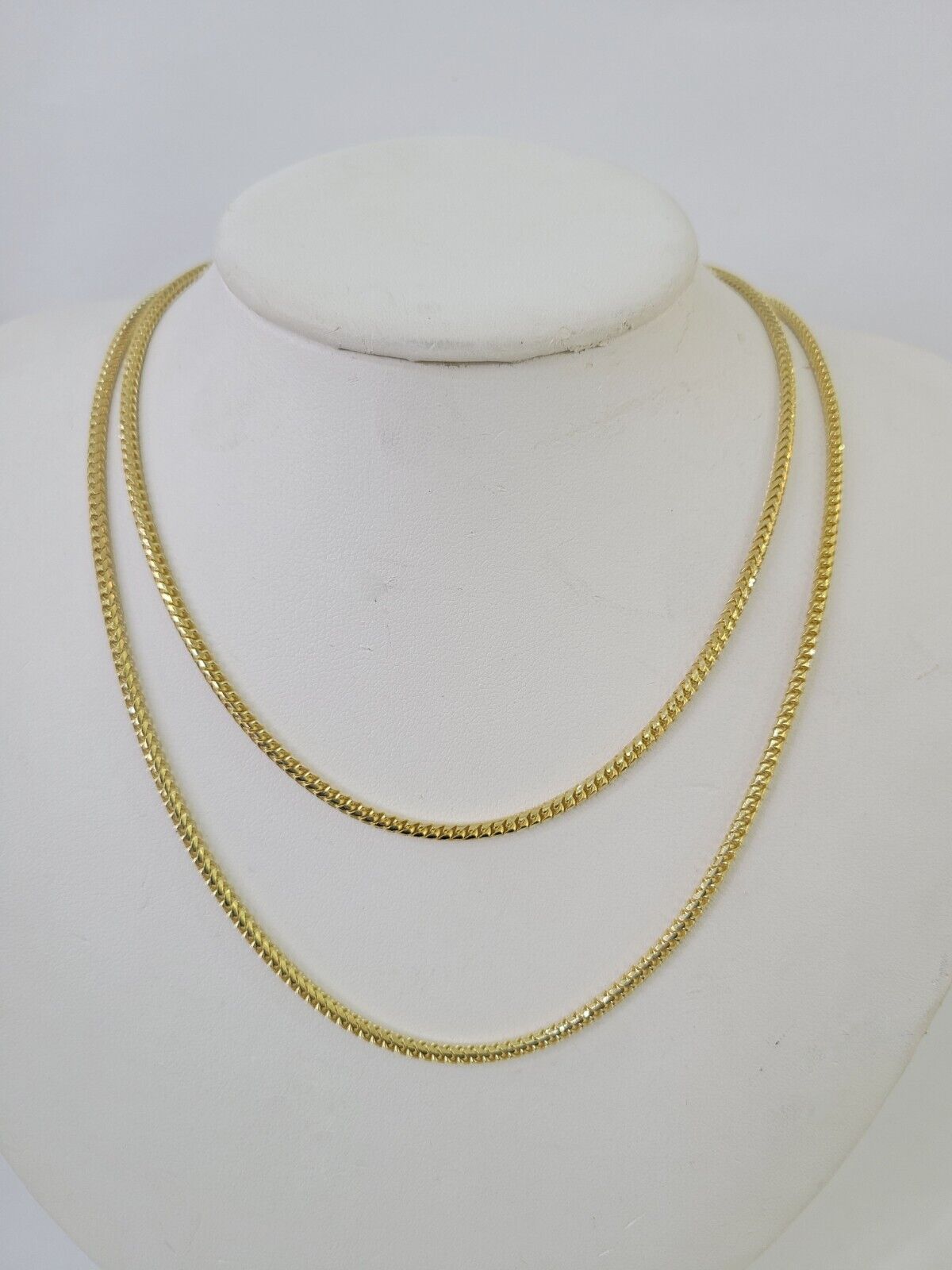 Palm Chain Stack 10K Gold Palm Chain Solid 2mm 18