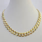 14k Cuban Curb Link Chain Solid Yellow Gold Necklace 11mm 20"-30" Inch Real