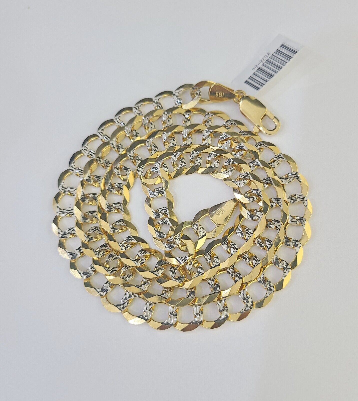 10k Cuban Curb Chain Link Solid Necklace Yellow Gold REAL 8mm 20"-30" Real