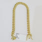 Real 10k Gold Miami Cuban link Bracelet 6mm 7" 7.5" 8" 8.5" 9" 10kt Yellow Gold