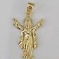 Real 10K Jesus Full Body Pendant Charm Genuine Religious Yellow Gold