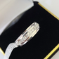 REAL 10k White Gold Diamond Ring Mens Wedding Engagement Ring Genuine