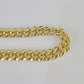 Real 10k Miami Cuban Link Bracelet Gold 10mm 8" Box Lock 10kt Yellow Gold