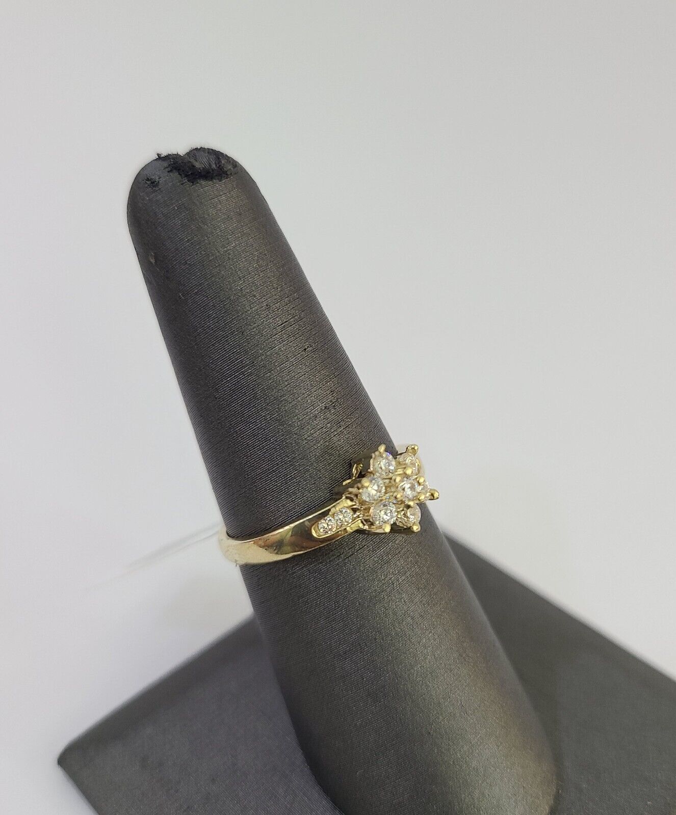 Real 10k Yellow Gold Ring Wedding Engagement Casual 10Kt Genuine