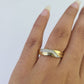 REAL 10k Diamond Ring Yellow Gold Ladies Men Trio SET Wedding Engagement Genuine