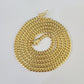 18k Solid Miami Cuban Necklace Chain Yellow Gold 4mm 20" Inch Genuine Real