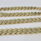 Real 10K Royal Monaco Chain Box Clasp 13mm Gold Necklace 10Kt 24" Genuine