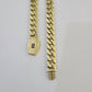 Real 10k Royal Monaco Chain 11mm 18-26 inches Necklace Yellow Gold Box Clasp