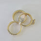 REAL 10k Diamond Ring Yellow Gold Ladies Men Trio SET Wedding Engagement Genuine