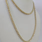 Real 10k Franco Chain Solid Gold 2.5mm 22" Necklace lobster lock Diamond Cut