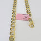 Real 14k Yellow Gold Bracelet Cuban Curb link 7mm 8" & 9 Inch 14 KT Men Women