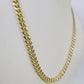 10k Miami Cuban Link Chain Yellow Gold 7mm Necklace 18-28 Inches Real