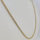 10k Diamond Chain Necklace Yellow Gold Men Women Real Genuine