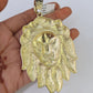 Real 10k Rope Chain Lion Charm Set 10mm 20"-30" Inch Necklace Yellow Gold