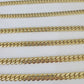 Real 10k Solid Miami Cuban Link Chain Necklace 6mm 7mm 8mm 24 Inches 10kt Gold