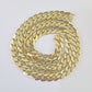 Real 10K Royal Monaco Chain Box Clasp 11mm Gold Necklace 10Kt 24" Genuine