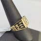 Real 10k Initial G Casual Ring Alphabet Yellow Gold 10kt Genuine