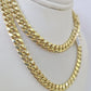 10k Miami Cuban Link Chain Yellow Gold 7mm Necklace 20-28 Inches Real