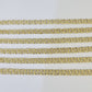 Real 10k Chino ID Chain Necklace Yellow Gold 4mm 16" 18" 20" 22" Genuine