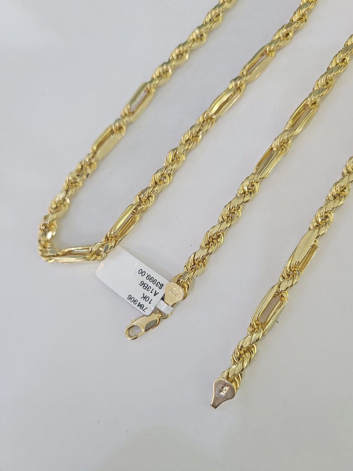 Real 10k Milano Rope Chain Necklace Yellow Gold 5mm 20" 22" 24" 26" 28" Genuine