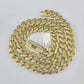 Real 10K Royal Monaco Chain Box Clasp 13mm Gold Necklace 10Kt 24" Genuine