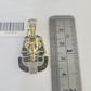 10k Pharaoh Head Diamond Pendant Charm Yellow Gold Men Women Real 10Kt 1.5 inch