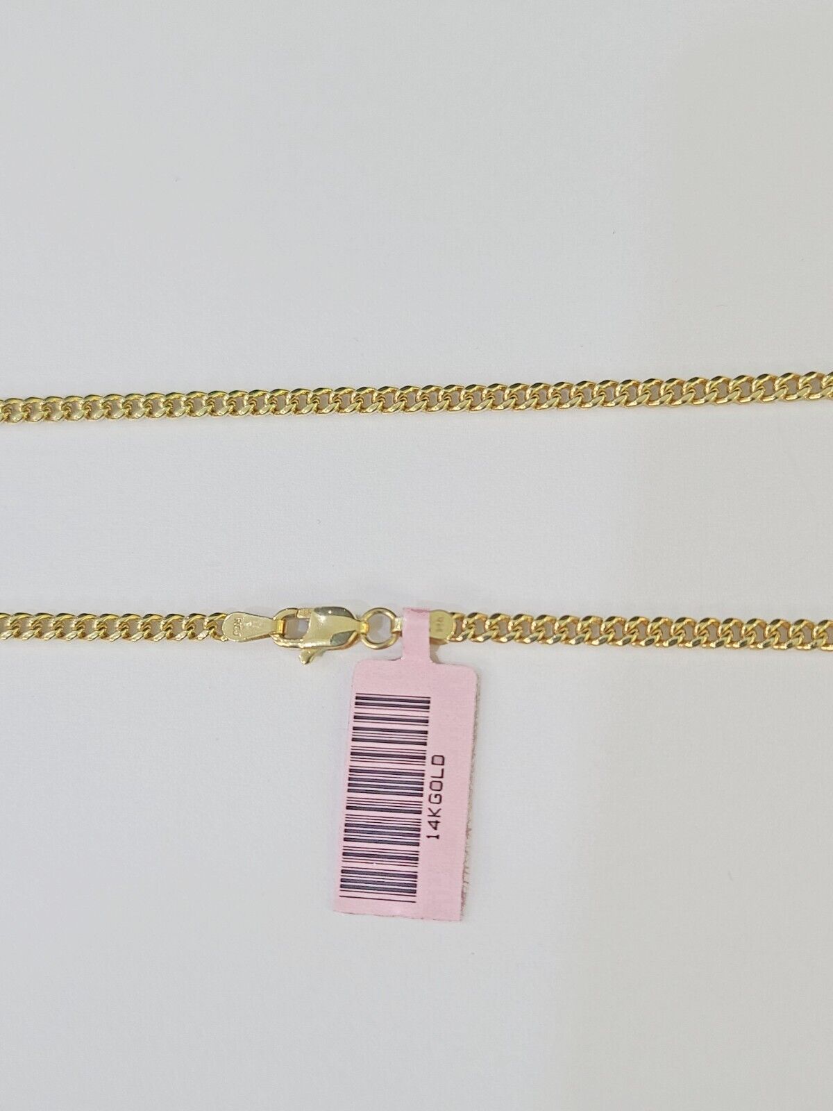 14k Yellow Gold Miami Cuban Link Chain Necklace 3mm 18-26 Inches Real