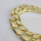 Real 10k Miami Cuban Link Bracelet Solid Gold 20mm 9.5" Lobster Lock Yellow