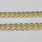 Real 10K Royal Monaco Chain Box Clasp 13mm Gold Necklace 10Kt 26" Genuine