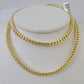 Real 10k Franco Chain Yellow gold 4mm 24inch necklace lobster lock 10kt