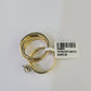 REAL 14k Diamond Ring Yellow Gold Ladies Men Duo SET Wedding Engagement Genuine