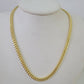 14K Franco Chain Necklace 4mm 26 Inch Real 14KT Men Women Yellow Gold