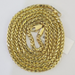 Real 10k Palm Chain 2.5mm Yellow Gold Wheat Necklace 24 inches