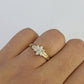 Real 10k Yellow Gold Ring Wedding Engagement Casual 10Kt Genuine