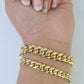 Real 10k Miami Cuban Bracelet Yellow Gold 6mm 9mm Men Women 7" 7.5" 8" 8.5" 9"
