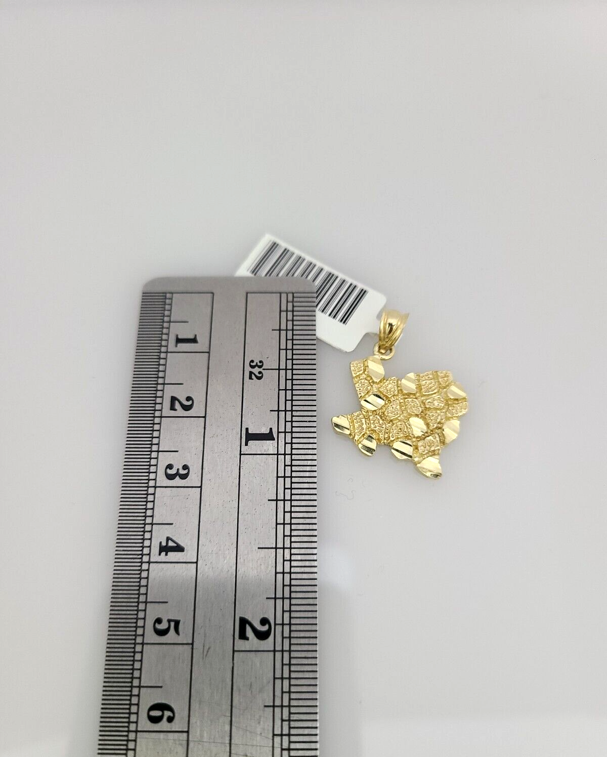 10k Gold Solid Cuban Curb Chain Necklace Texas Map Pendant Set 3mm 18"-26"