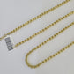 REAL 10k Gold Byzantine Chain Necklace Lobster Clasp 3mm 20" 22" 24" 26" 28" 30"