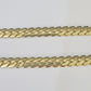 Real 10K Royal Monaco Chain Box Clasp 9mm Gold Necklace 10Kt 24" Genuine