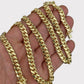 SOLID 10k Gold Chain Necklace Miami Cuban link REAL Mens 4mm-8mm 20"-28" DISOUNT