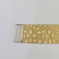 Real 10K Yellow Gold Watch Nugget Style For Men's Genuine 10kt Gold