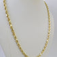 14k Real Solid Rope Chain Yellow Gold 4mm 18"-26" Inch Men Women Genuine