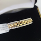 Real 10k Yellow Gold Diamond Mens Ring Band Wedding Genuine Natural