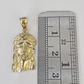 Real 10K Yellow Gold Jesus Head Pendant Charm Genuine